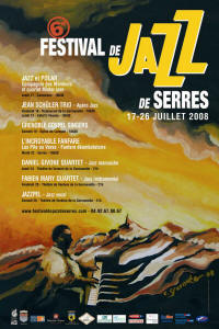 2008 - affiche Serres Jazz