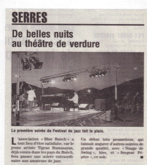 Le Dauphiné Libéré  31 7 2004
