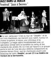 Le Dauphiné Libéré 29/7/2006